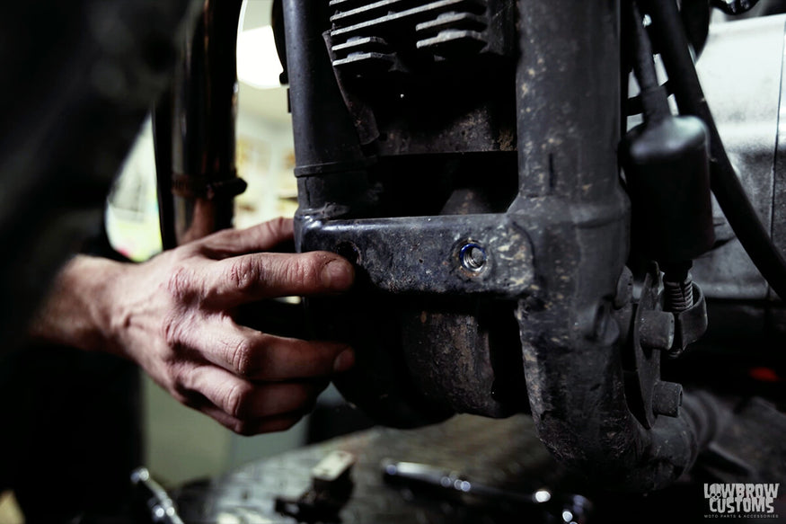 How To Install a Skid Plate On 2004-up Harley-Davidson Sportsters-5