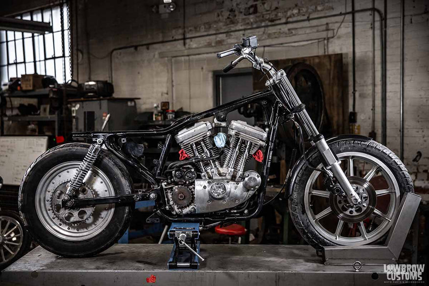 How-to Install: Lowbrow Customs 1982-2003 Harley-Davidson Sportster Hardtail -1