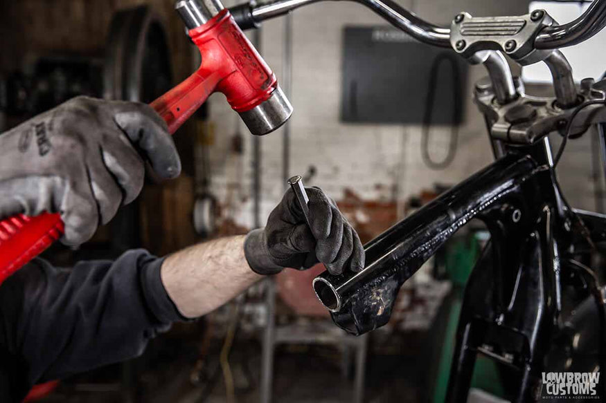 How-to Install: Lowbrow Customs 1982-2003 Harley-Davidson Sportster Hardtail -9