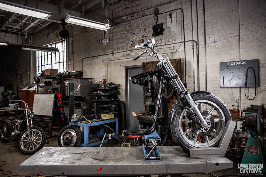How-to Install: Lowbrow Customs 1982-2003 Harley-Davidson Sportster Hardtail -8