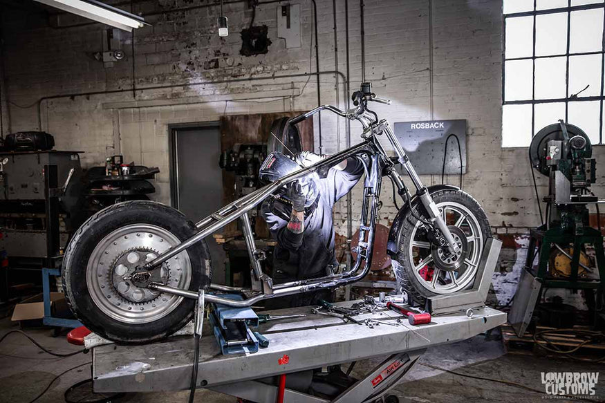 How-to Install: Lowbrow Customs 1982-2003 Harley-Davidson Sportster Hardtail -19