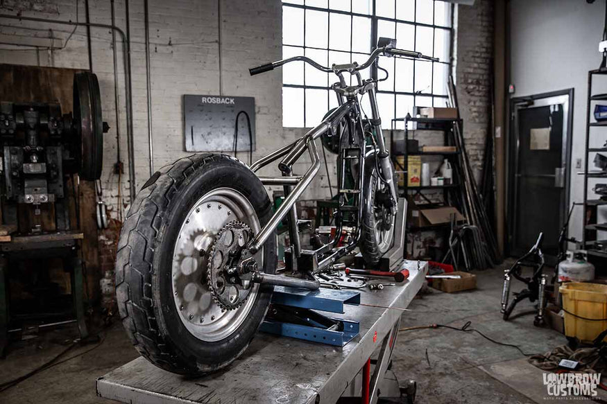 How-to Install: Lowbrow Customs 1982-2003 Harley-Davidson Sportster Hardtail -24