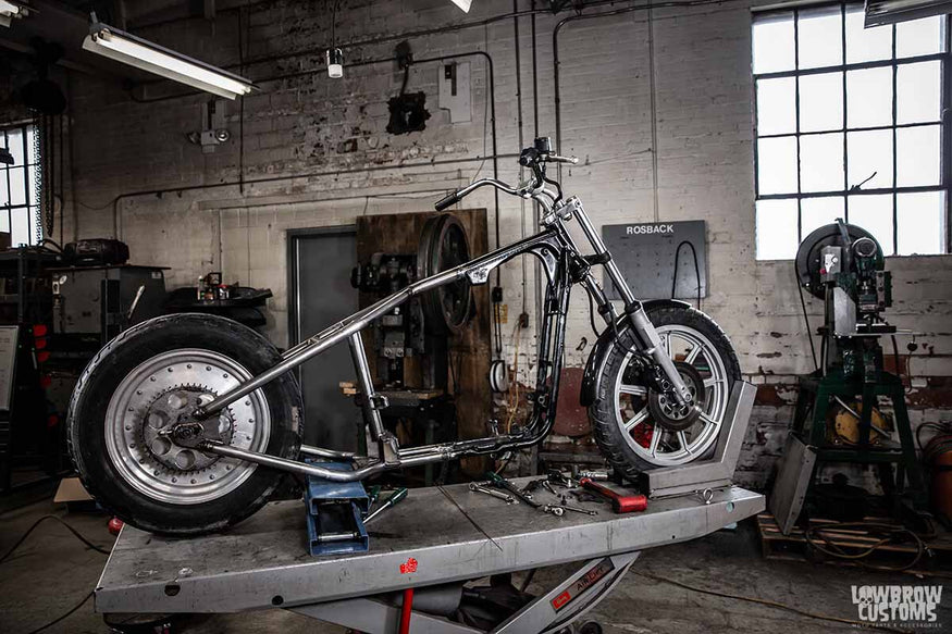 How-to Install: Lowbrow Customs 1982-2003 Harley-Davidson Sportster Hardtail -20
