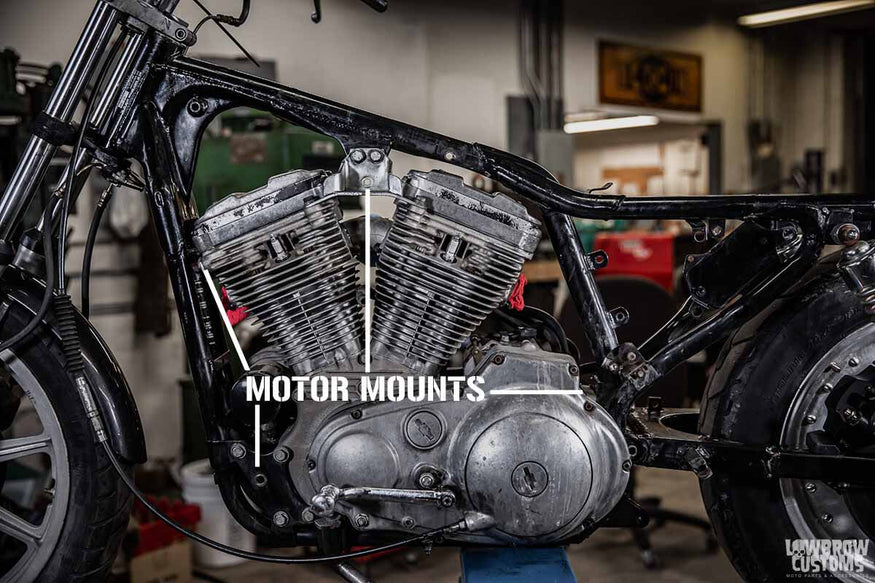 How-to Install: Lowbrow Customs 1982-2003 Harley-Davidson Sportster Hardtail -2