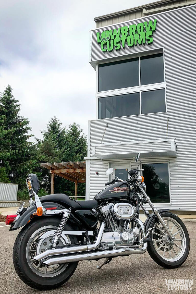 This was the first day I owned this Sportster and took it to Lowbrow, super clean and low miles.