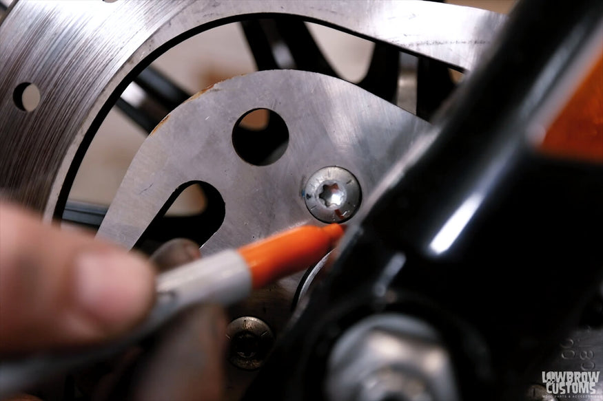 Knoble Tech Tips-How To Replace a Front Brake Rotor on a 2012 Harley-Davidson Sportster-29