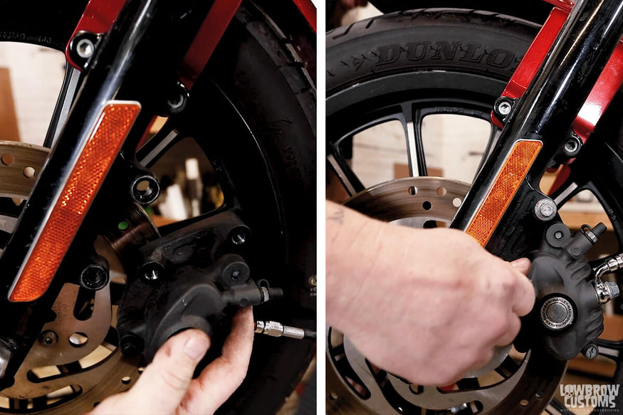 Knoble Tech Tips-How To Replace a Front Brake Rotor on a 2012 Harley-Davidson Sportster-34