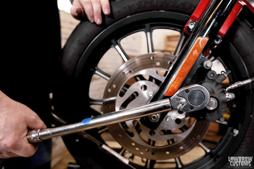 Knoble Tech Tips-How To Replace a Front Brake Rotor on a 2012 Harley-Davidson Sportster-35