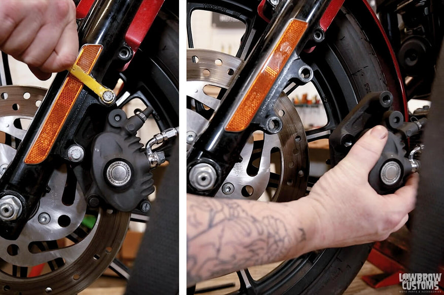 Knoble Tech Tips-How To Replace a Front Brake Rotor on a 2012 Harley-Davidson Sportster-6