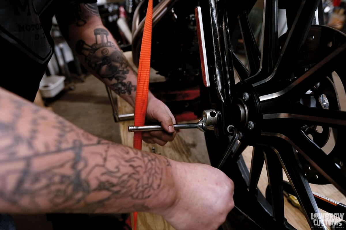 Knoble Tech Tips-How To Replace a Front Brake Rotor on a 2012 Harley-Davidson Sportster-8