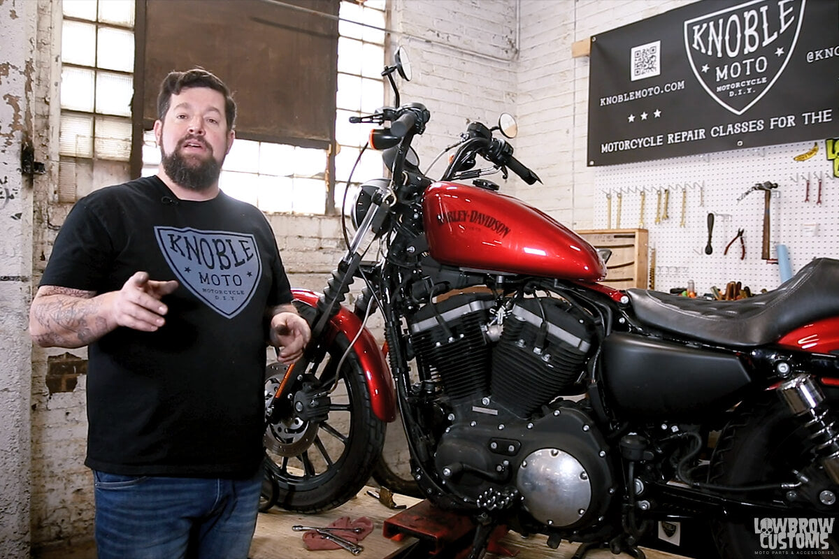 Knoble Tech Tips- How To Adjust A Clutch Cable On A Harley-Davidson Sportster10