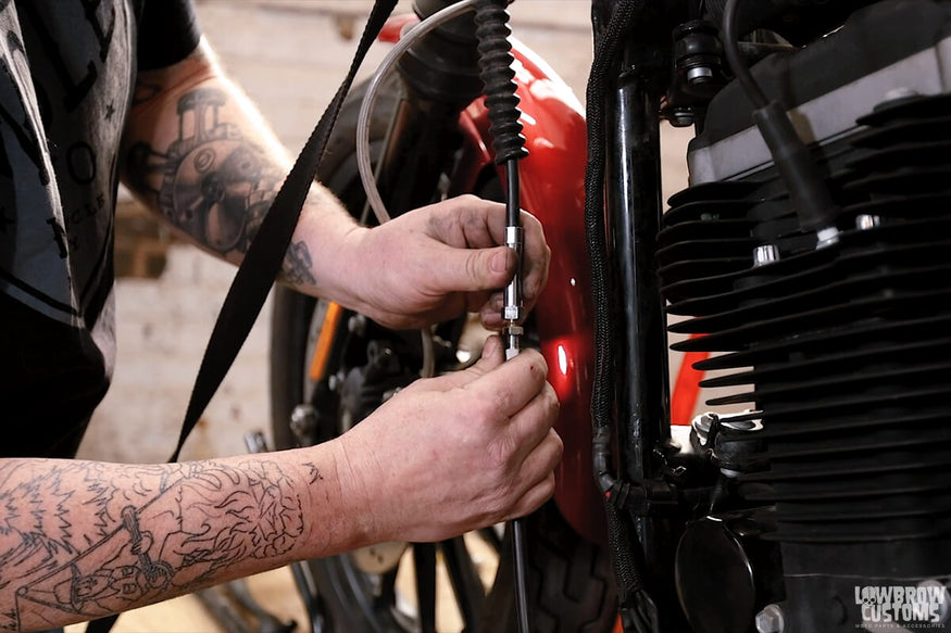 Knoble Tech Tips- How To Adjust A Clutch Cable On A Harley-Davidson Sportster5