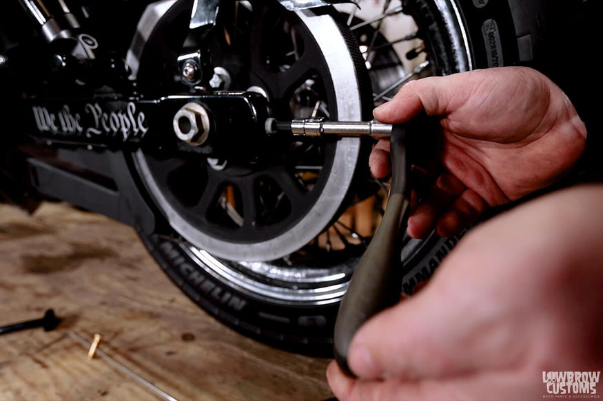 Knoble Tech Tips - How To Check and Adjust Your Belt Drive On A Harley-Davidson-8