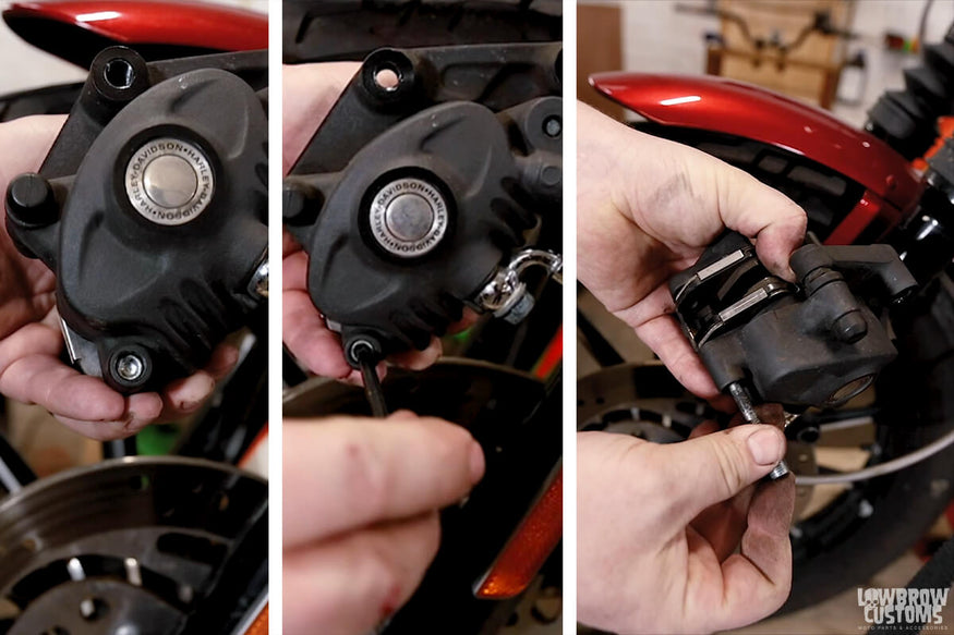 Knoble Tech Tips How To Inspect and Change Your Front Brake Pads On A Harley-Davidson Sportster-4