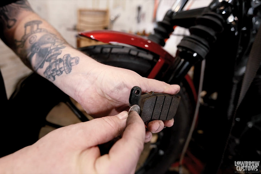 Knoble Tech Tips How To Inspect and Change Your Front Brake Pads On A Harley-Davidson Sportster-6