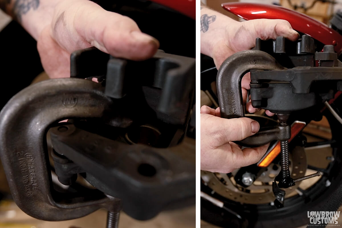 Knoble Tech Tips How To Inspect and Change Your Front Brake Pads On A Harley-Davidson Sportster-9