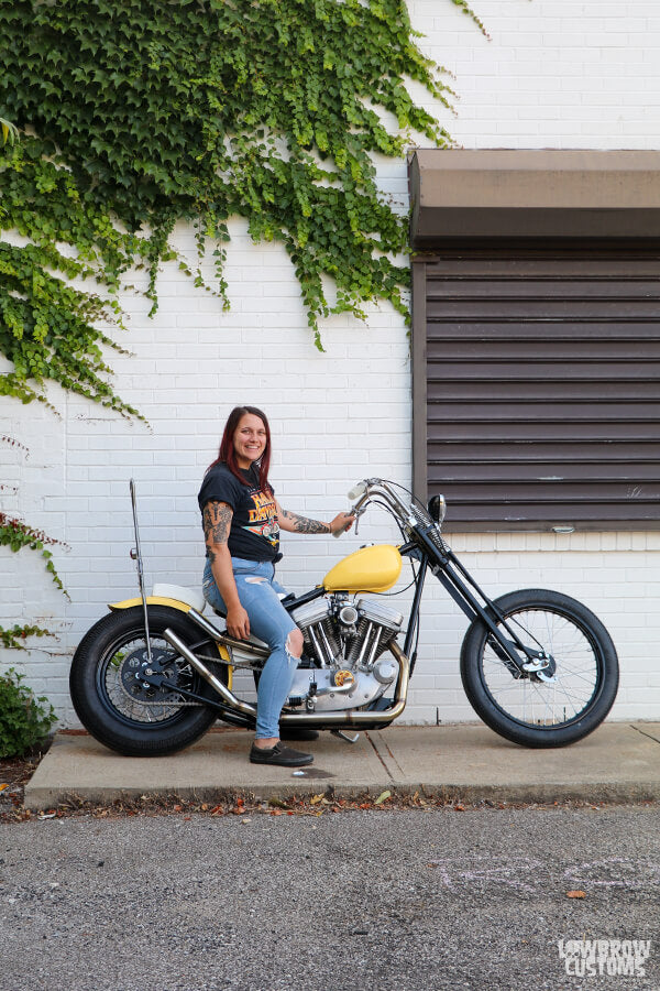 Lowbrow Spotlight: Emma Myers - A Custom Harley-Davidson Sportster