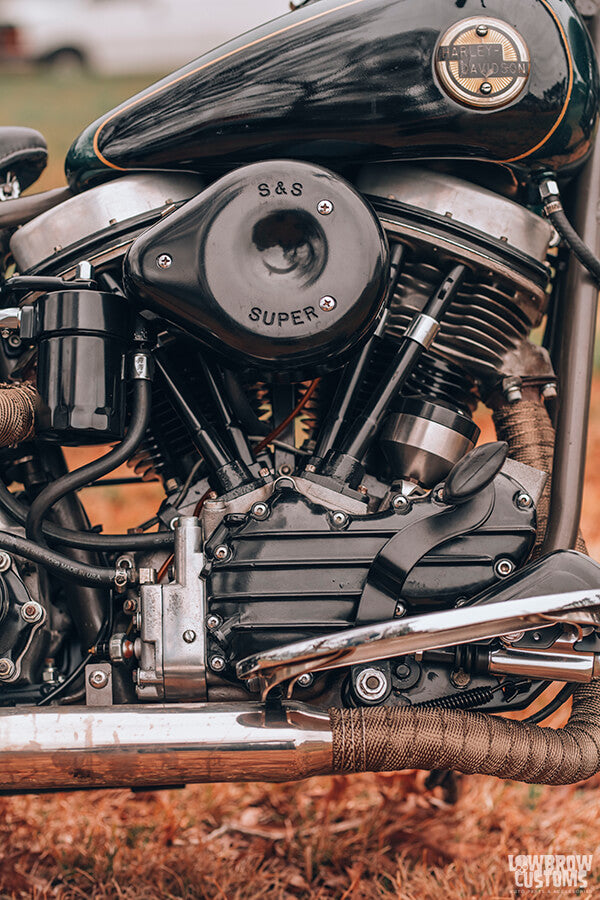 Lowbrow Customs Spotlight-Annette LaRue's 1958 Harley-Davidson FLH Duo Glide Panhead-Liam Kennedy Photos-15