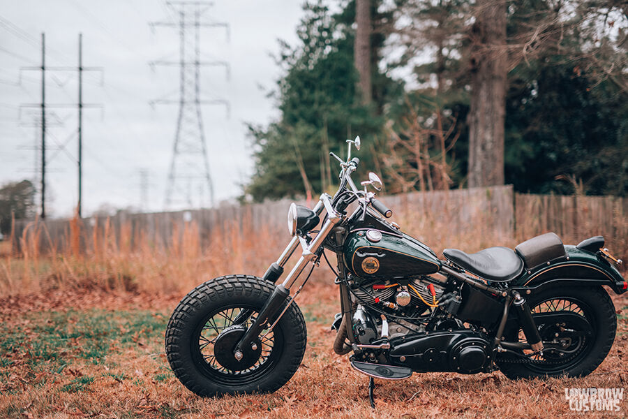 Lowbrow Customs Spotlight-Annette LaRue's 1958 Harley-Davidson FLH Duo Glide Panhead-Liam Kennedy Photos-5