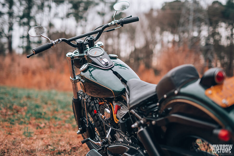 Lowbrow Customs Spotlight-Annette LaRue's 1958 Harley-Davidson FLH Duo Glide Panhead-Liam Kennedy Photos-14