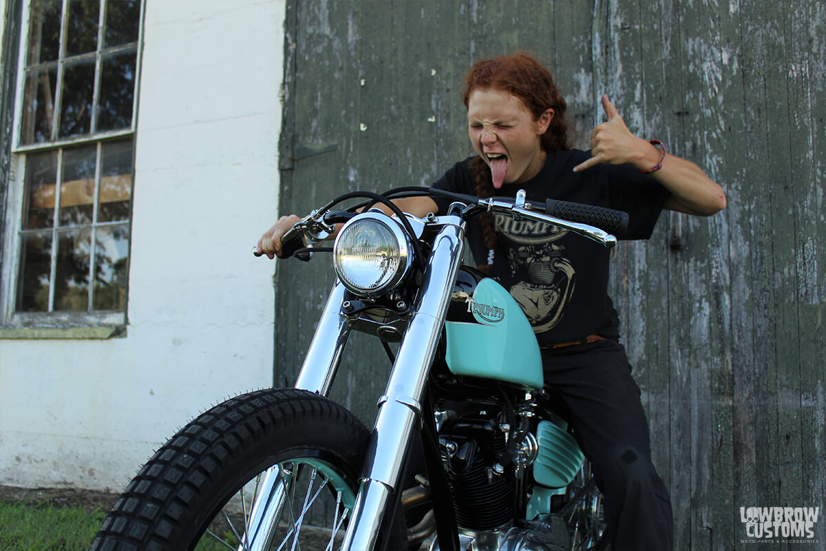 Classic Triumph Tiger Cub Build - Like Father Like Daughter