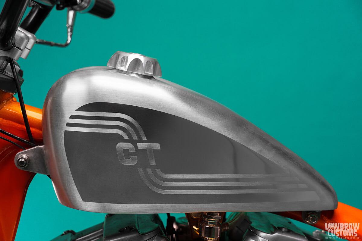 Upgrades 1998 Harley-Davidson - Assemble a custom aluminum Sportster-style fuel tank