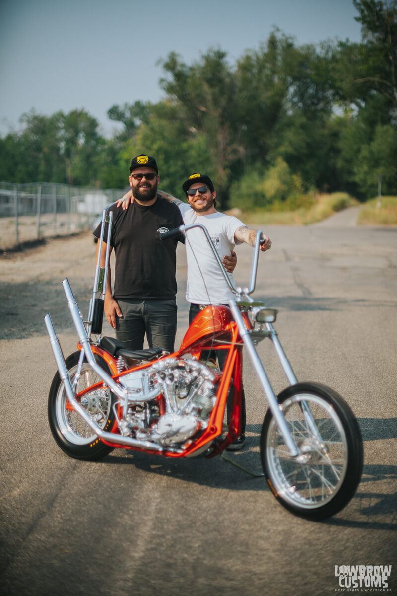 Lowbrow Spotlight-Meet Rawhide Cycles And Their 1966 Harley-Davidson FLH Born Free 12 Chopper-17