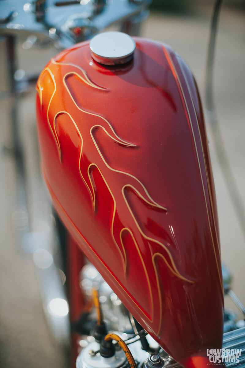 Lowbrow Spotlight-Meet Rawhide Cycles And Their 1966 Harley-Davidson FLH Born Free 12 Chopper-40