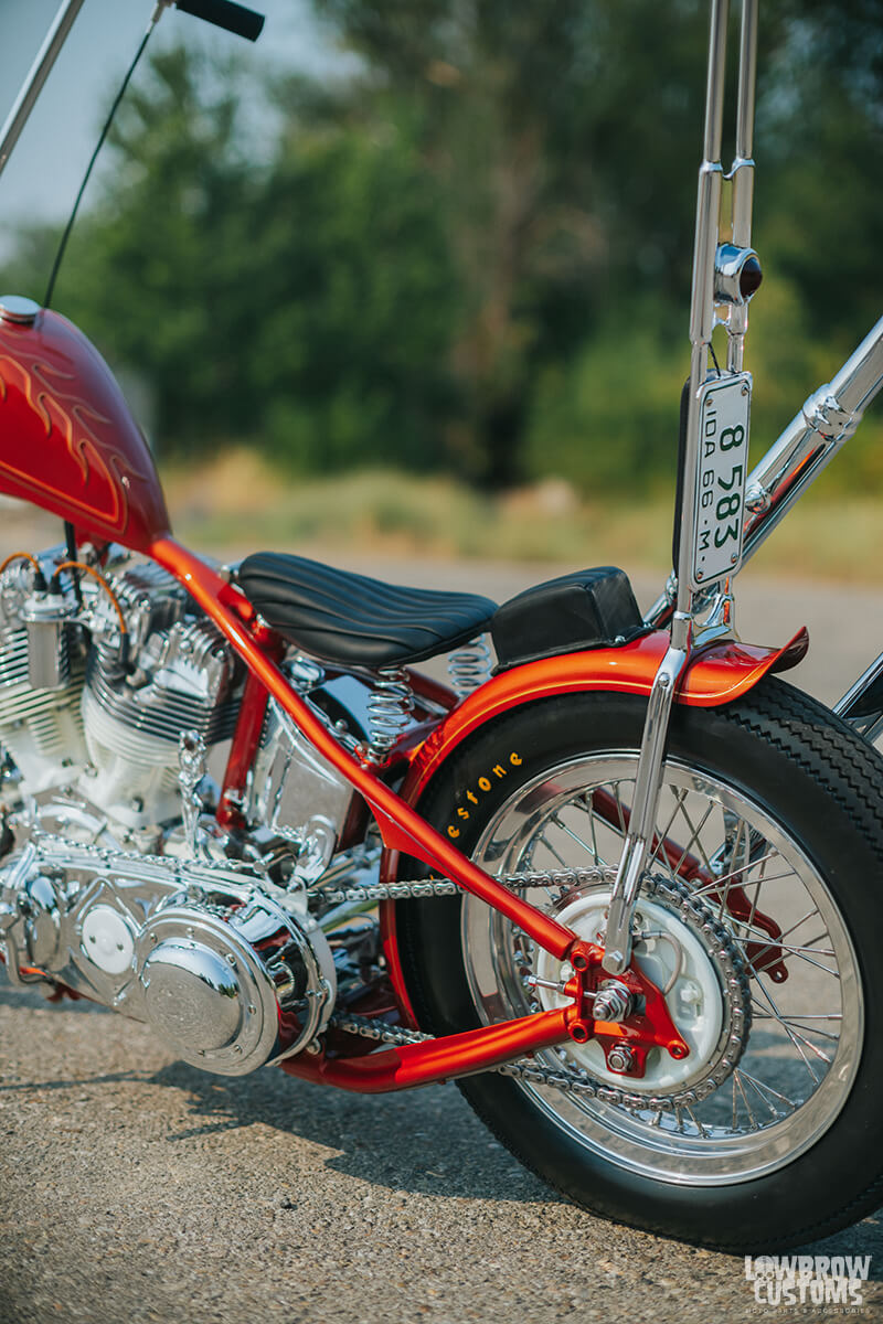 Lowbrow Spotlight-Meet Rawhide Cycles And Their 1966 Harley-Davidson FLH Born Free 12 Chopper-43