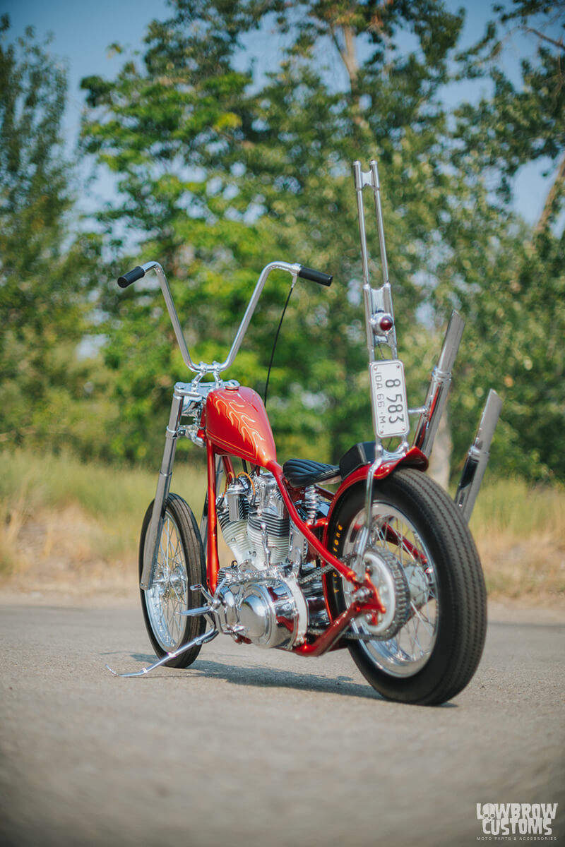 Lowbrow Spotlight-Meet Rawhide Cycles And Their 1966 Harley-Davidson FLH Born Free 12 Chopper-56