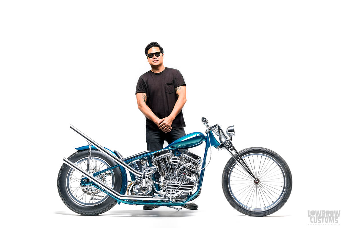 Ben and his 1963 Panhead Chopper