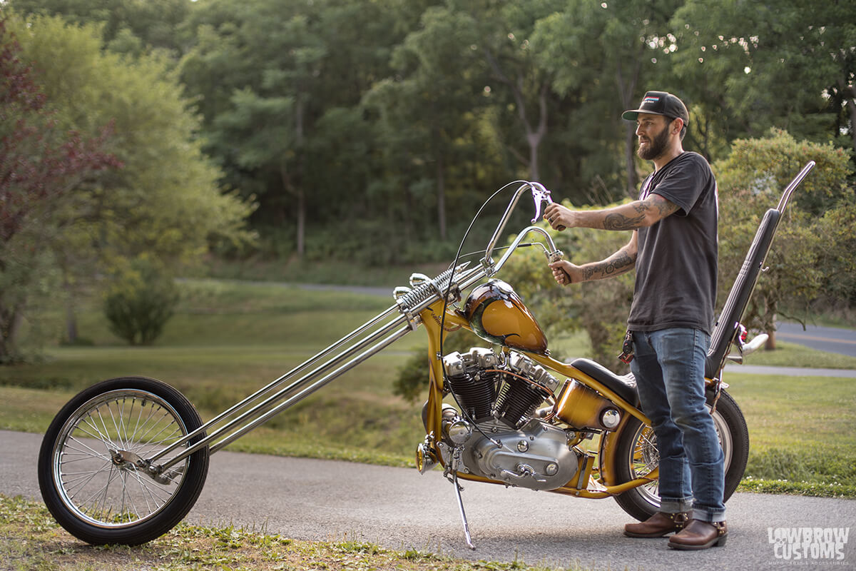 Long and super chopper, just the way we like it.