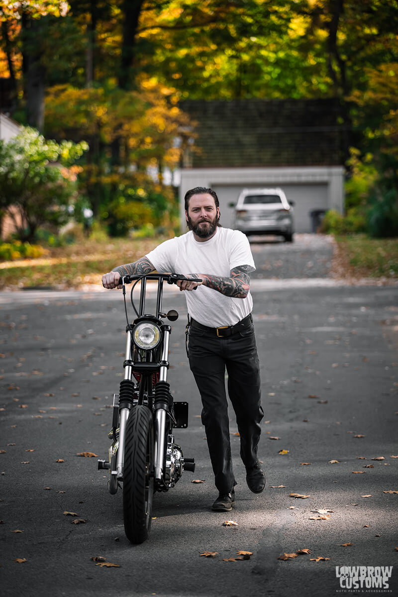 Meet Dan Dellostritto of Death Co Choppers and His 1987 Harley-Davidson Sportster Number 1-65