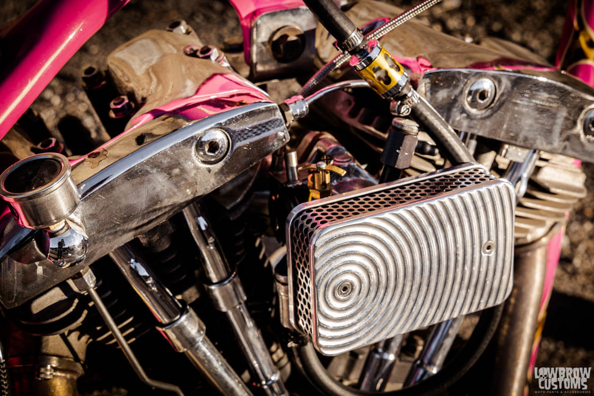 Meet Ed Jankoski And His 1980 Harley Davidson FXE Shovelhead Chopper Simply Called The Pink Panther-10