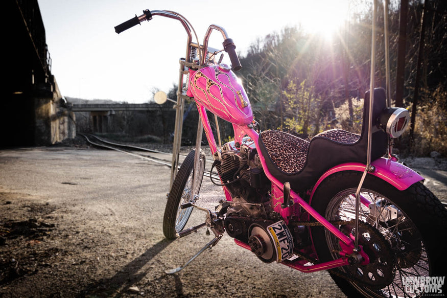 Meet Ed Jankoski And His 1980 Harley Davidson FXE Shovelhead Chopper Simply Called The Pink Panther-16