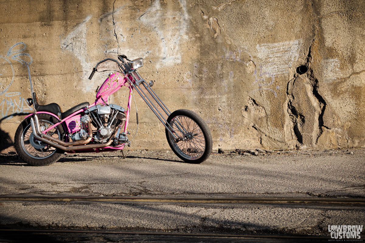 Meet Ed Jankoski And His 1980 Harley Davidson FXE Shovelhead Chopper Simply Called The Pink Panther-2