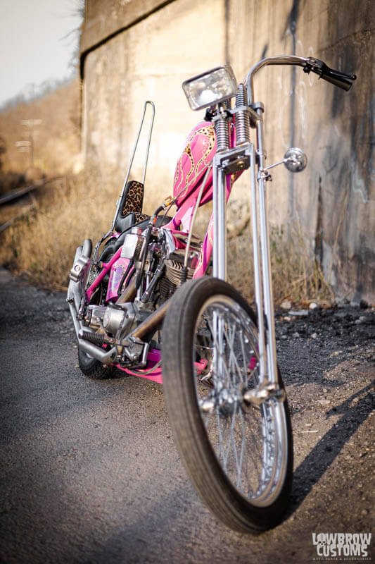 Meet Ed Jankoski And His 1980 Harley Davidson FXE Shovelhead Chopper Simply Called The Pink Panther-25