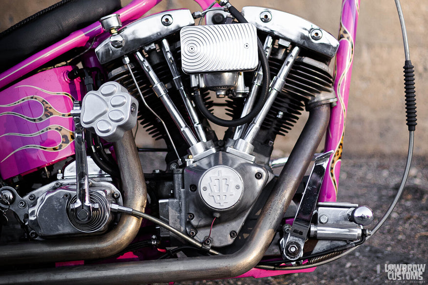 Meet Ed Jankoski And His 1980 Harley Davidson FXE Shovelhead Chopper Simply Called The Pink Panther-28