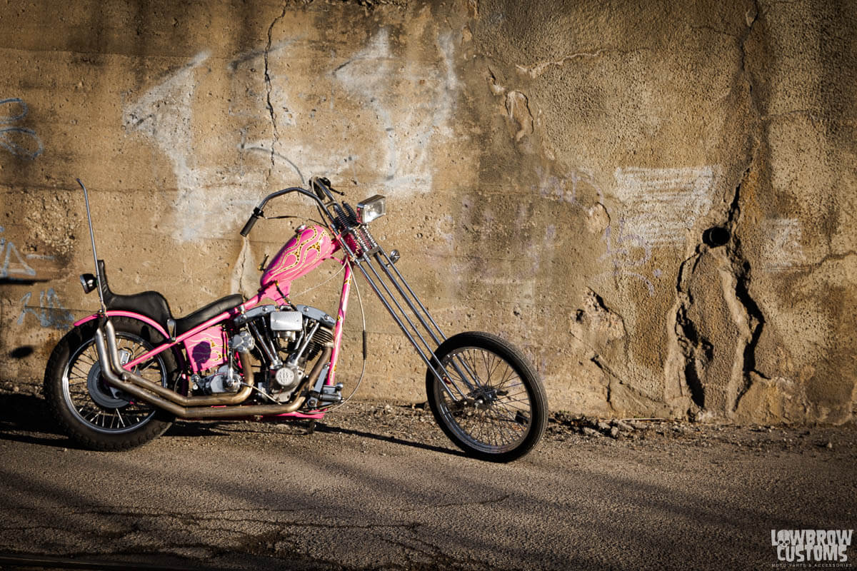 Meet Ed Jankoski And His 1980 Harley Davidson FXE Shovelhead Chopper Simply Called The Pink Panther-3