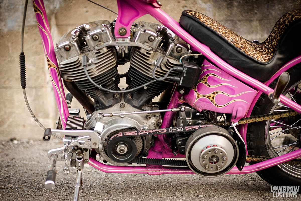 Meet Ed Jankoski And His 1980 Harley Davidson FXE Shovelhead Chopper Simply Called The Pink Panther-37
