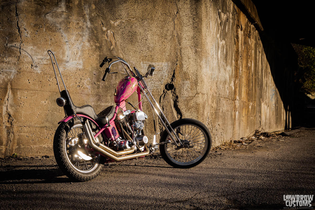 Meet Ed Jankoski And His 1980 Harley Davidson FXE Shovelhead Chopper Simply Called The Pink Panther-7