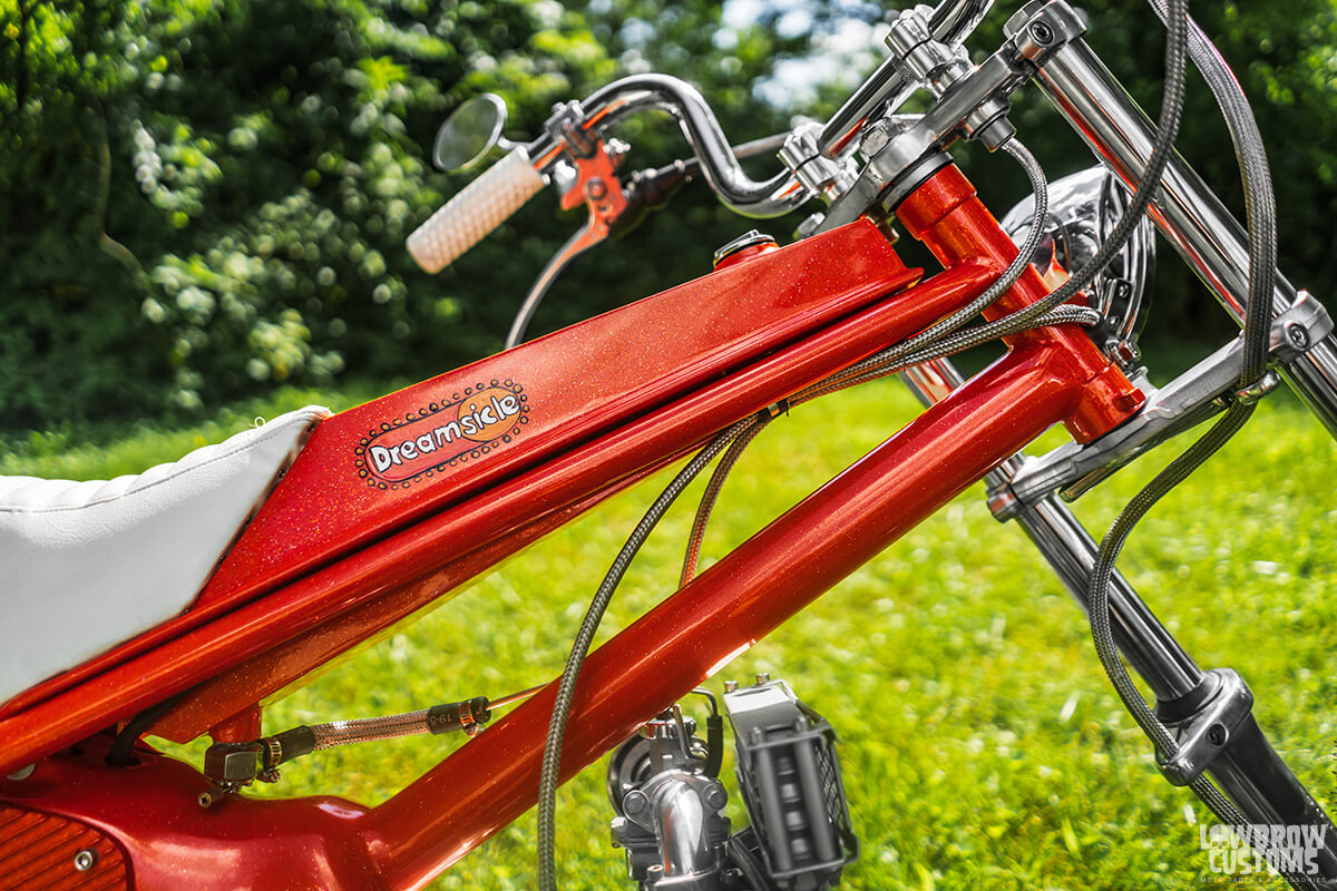 Meet Emmi Cupp and Her 1973 Honda CT70 - Dreamsicle-21