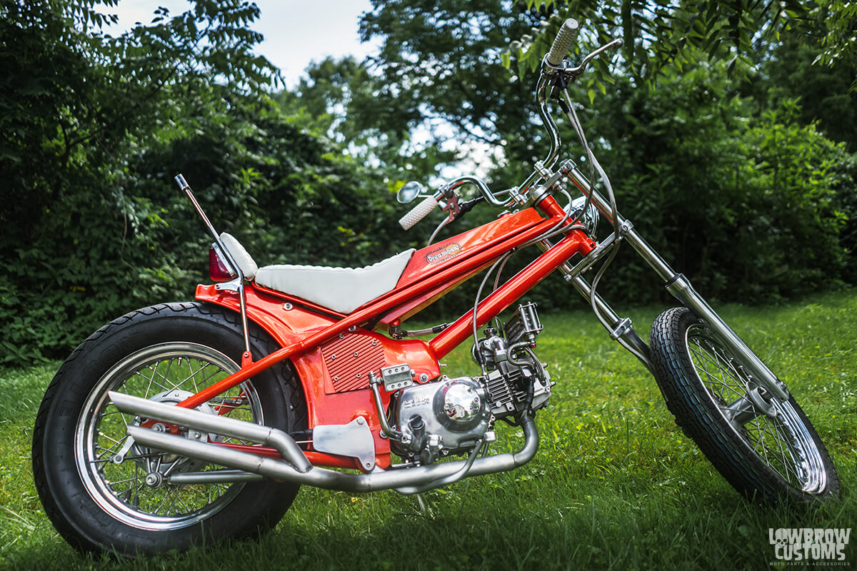 Meet Emmi Cupp and Her 1973 Honda CT70 - Dreamsicle-23