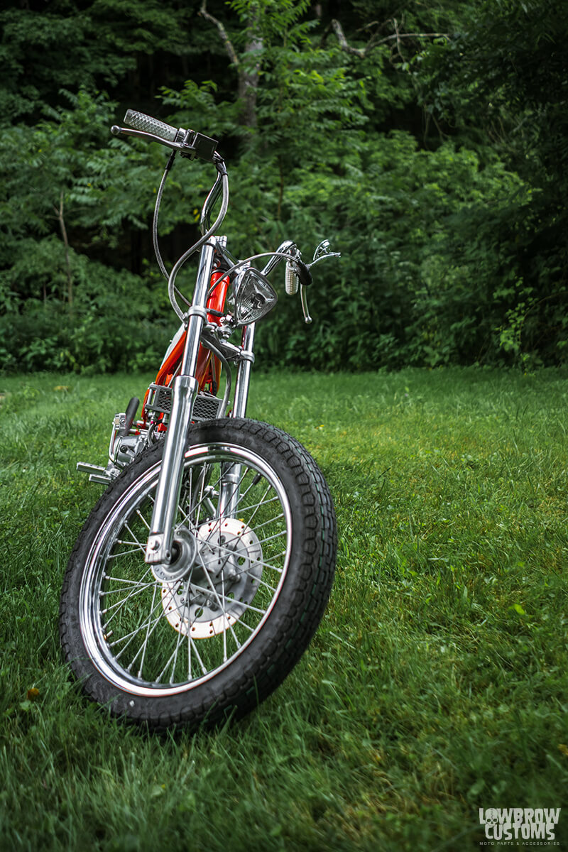 Meet Emmi Cupp and Her 1973 Honda CT70 - Dreamsicle-32