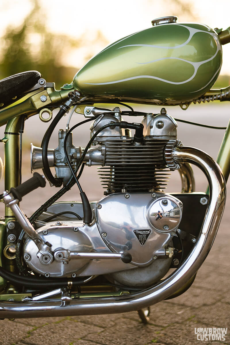 Meet Jon Kerkhove and His 1970 Triumph T100 Chopper-20