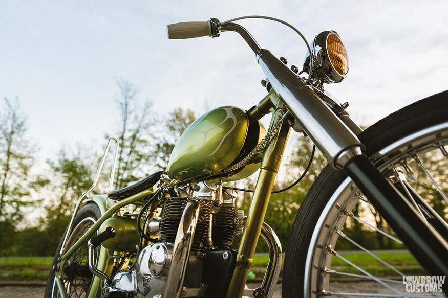 Meet Jon Kerkhove and His 1970 Triumph T100 Chopper-25