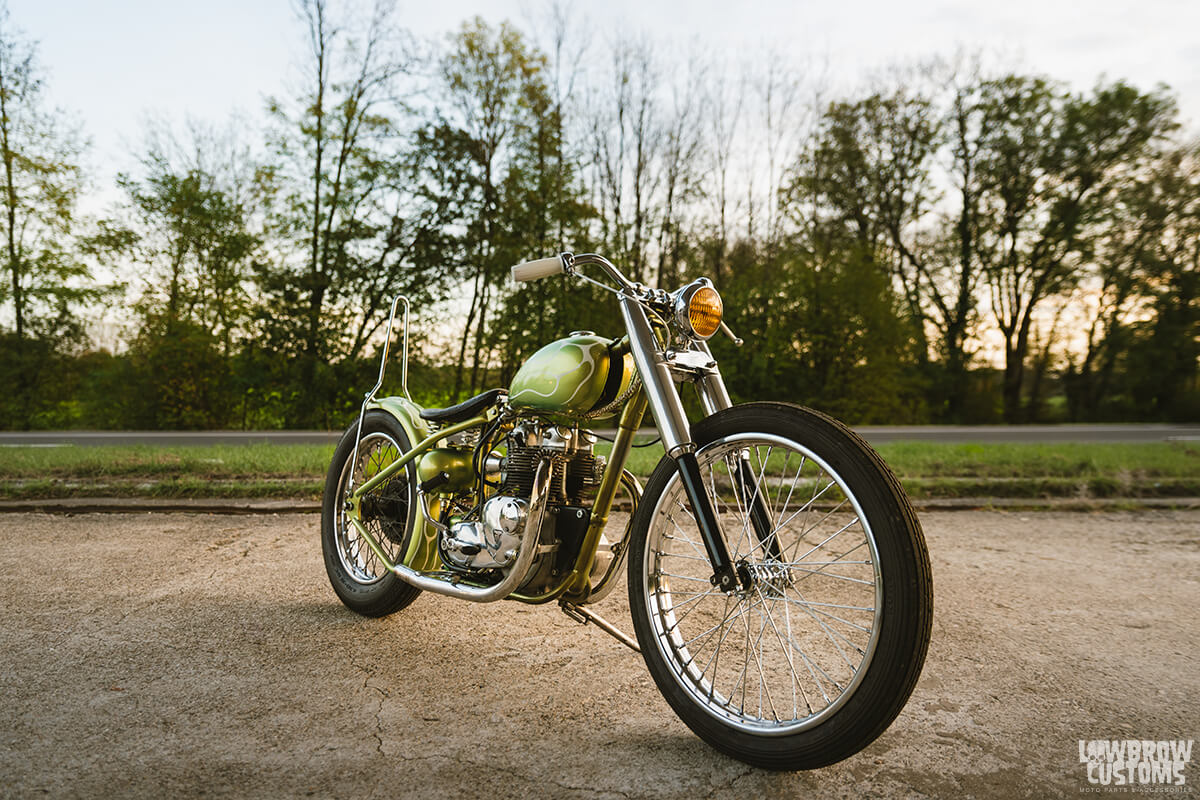 Meet Jon Kerkhove and His 1970 Triumph T100 Chopper-26