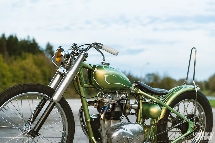 Meet Jon Kerkhove and His 1970 Triumph T100 Chopper-28