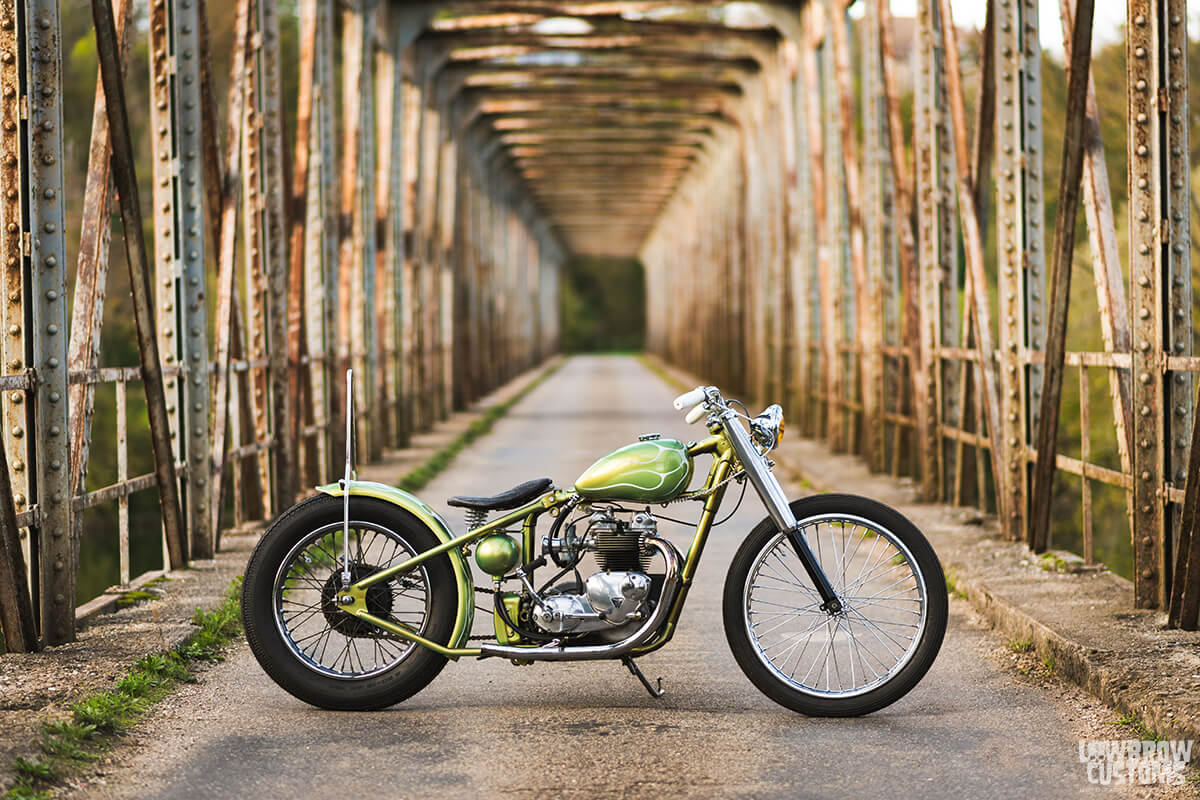 Meet Jon Kerkhove and His 1970 Triumph T100 Chopper-5