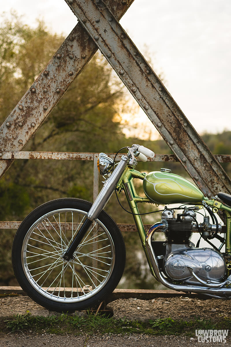 Meet Jon Kerkhove and His 1970 Triumph T100 Chopper-7